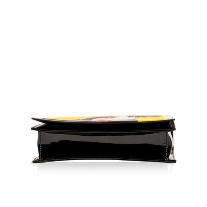 Chanel Patent Leather Black Clutch Style 2