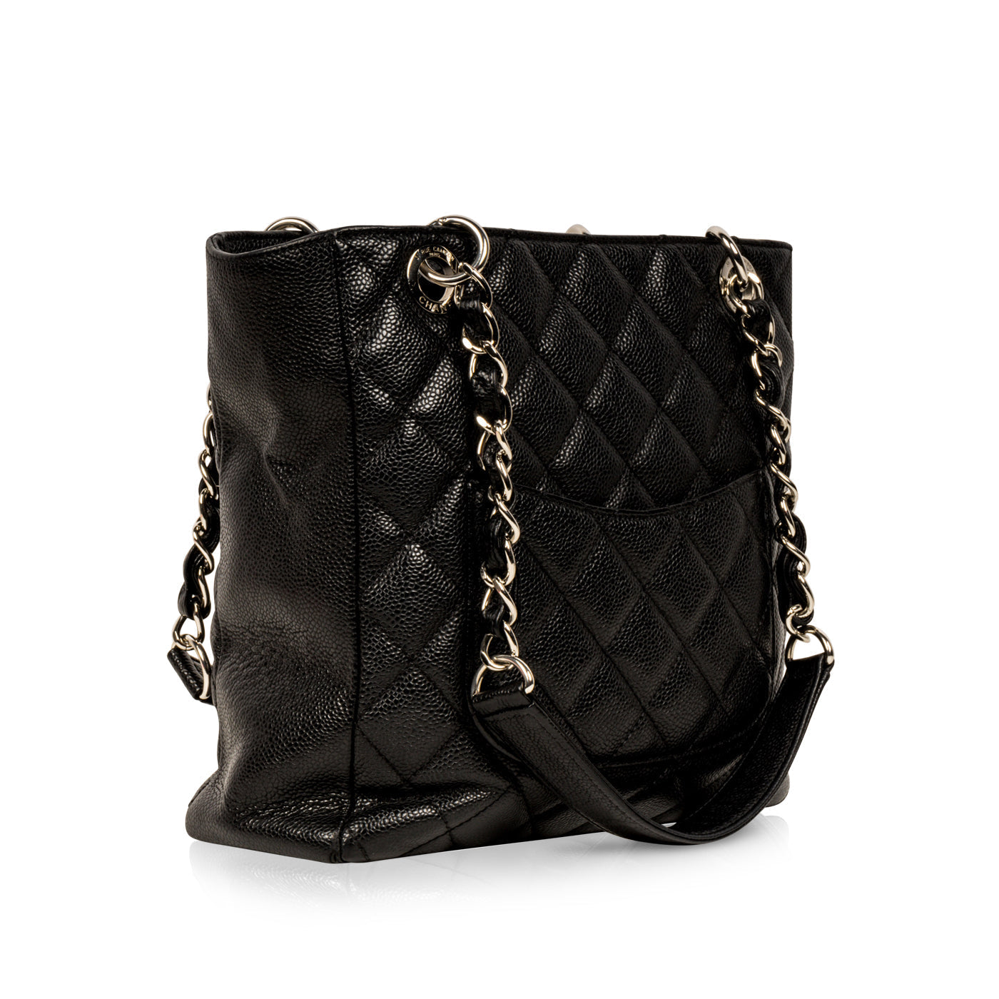 Chanel Timeless Caviar Black Tote Bag Style 50