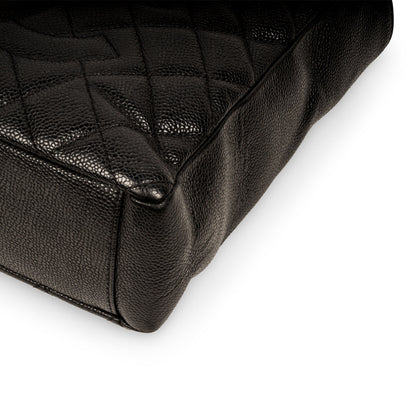 Chanel Timeless Caviar Black Tote Bag Style 50
