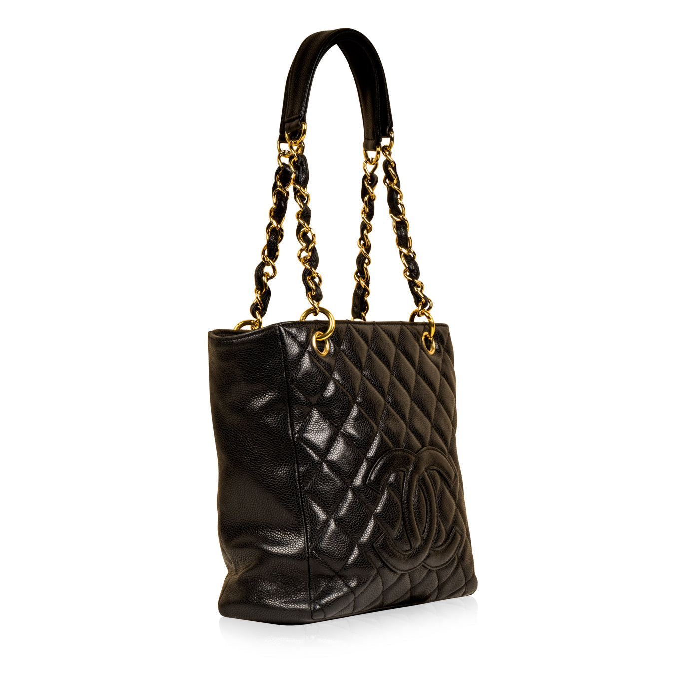 Chanel Timeless Caviar Black Tote Bag Style 48