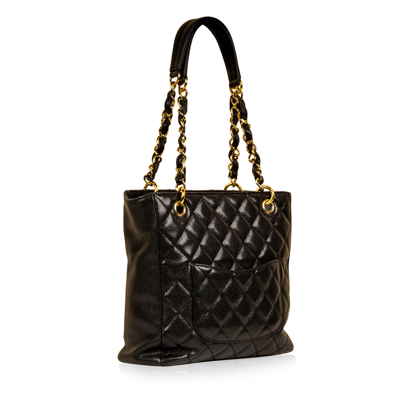 Chanel Timeless Caviar Black Tote Bag Style 48