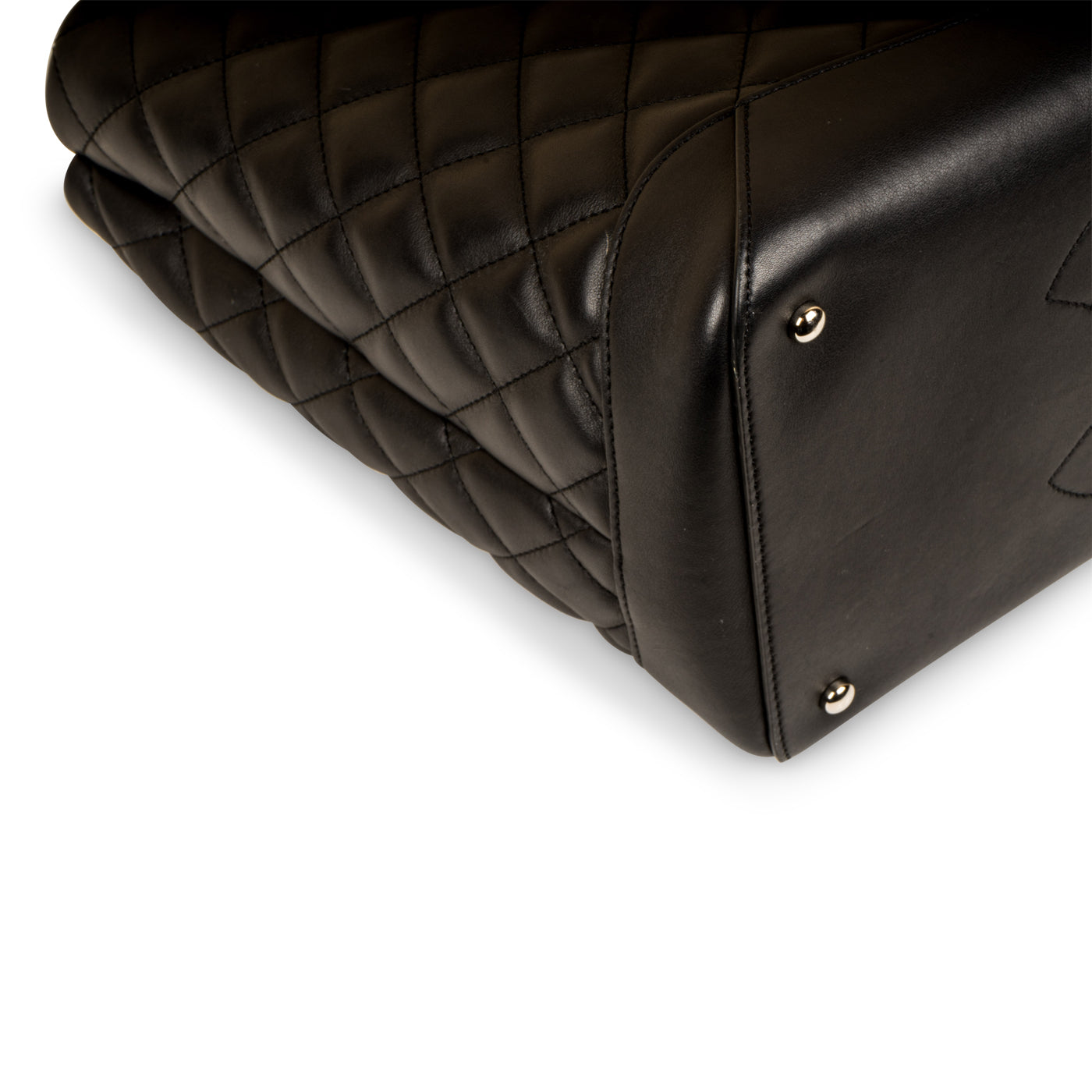 Chanel Shopping Tote Lambskin Black Tote Bag Style 2