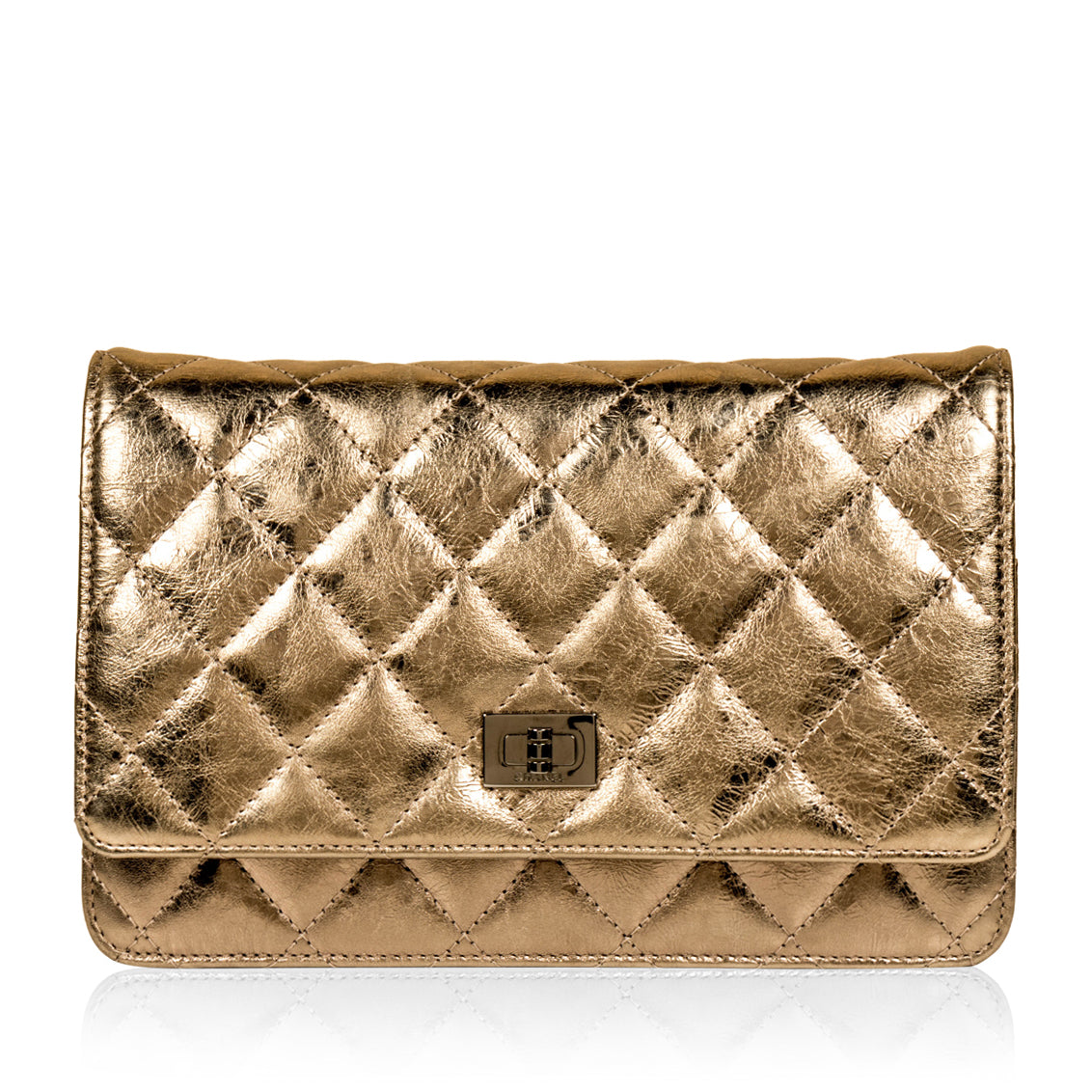 Chanel Classic Flap Caviar Black Crossbody Style 2