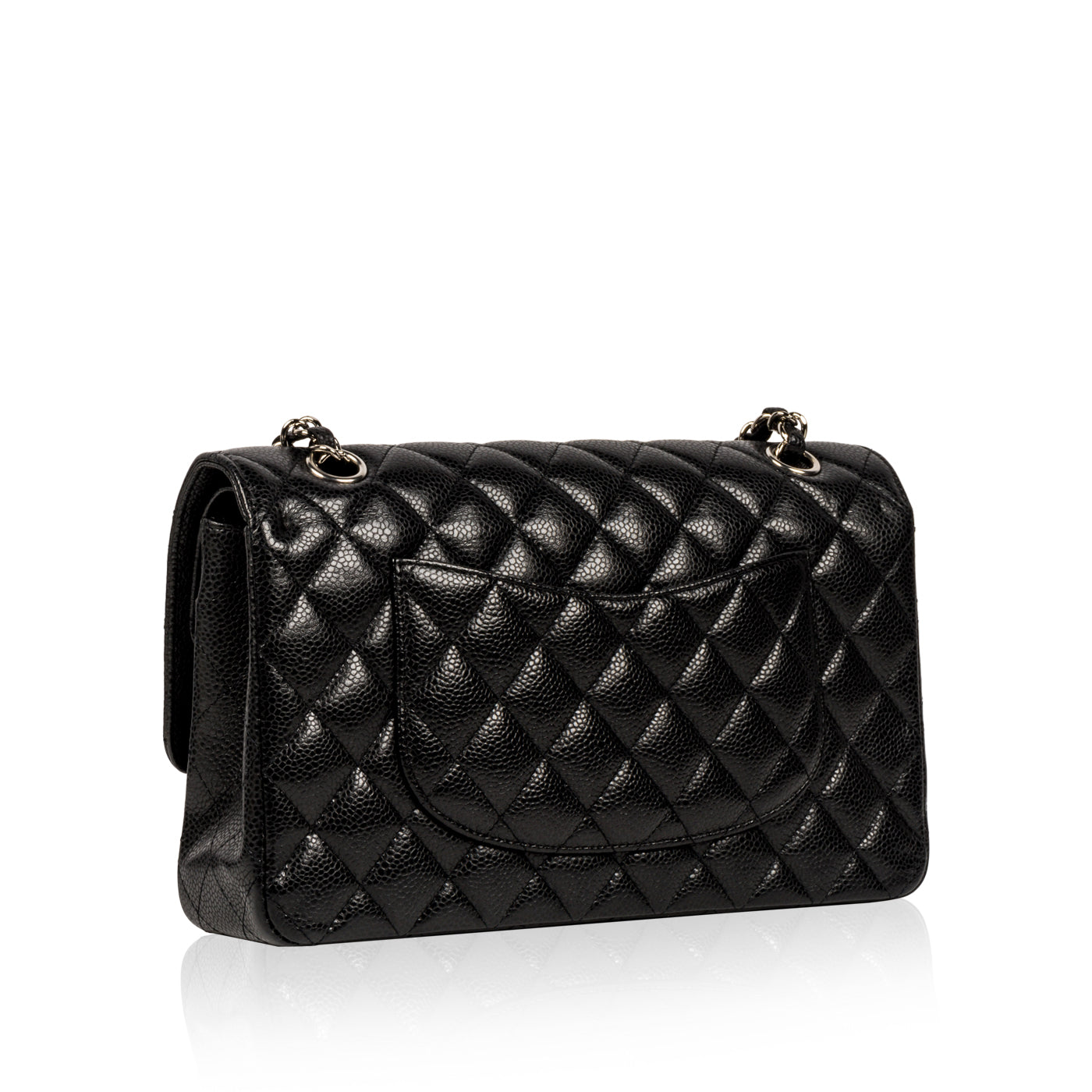 Chanel Classic Flap Caviar Black Shoulder Bag Style 97