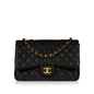 Chanel Classic Flap Caviar Black Shoulder Bag Style 56