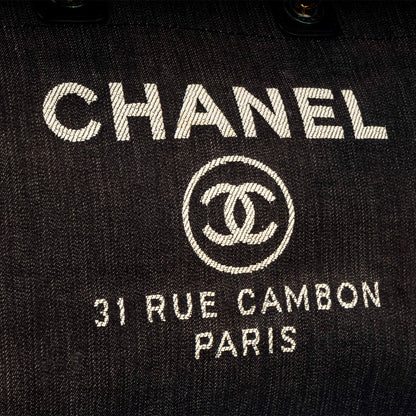Chanel Cambon Tweed Gold Tote Bag Style 3