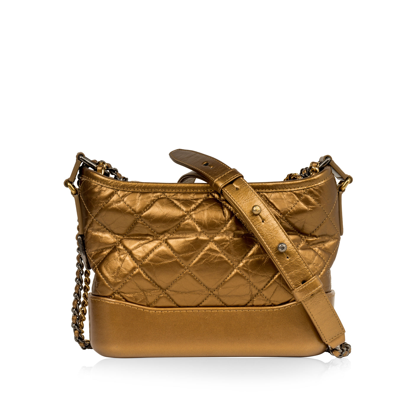 Chanel Gabrielle - Small - Bronze Calfskin