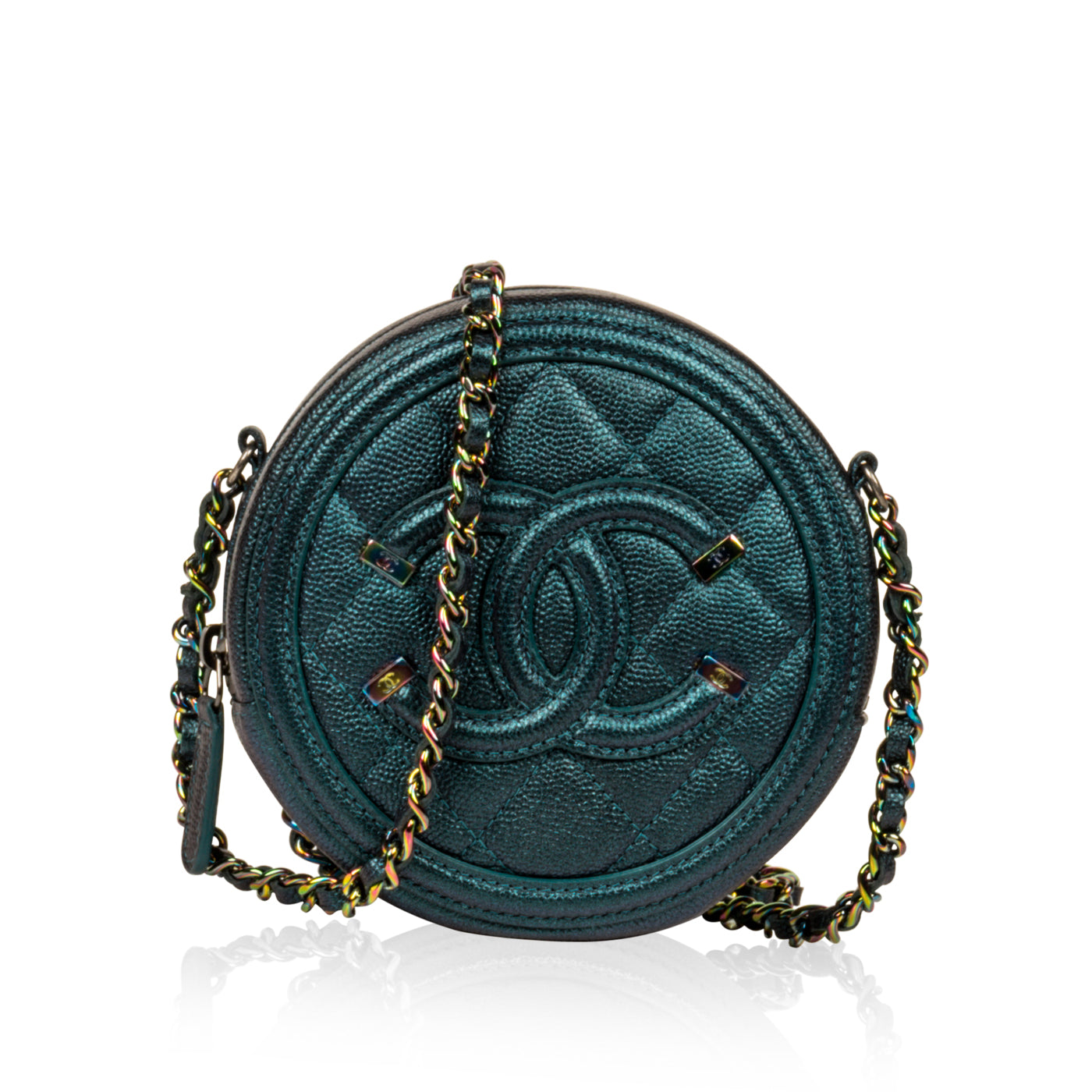 Chanel Iridescent Cc Crossbody