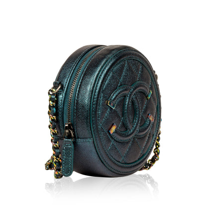 Chanel Iridescent Cc Crossbody