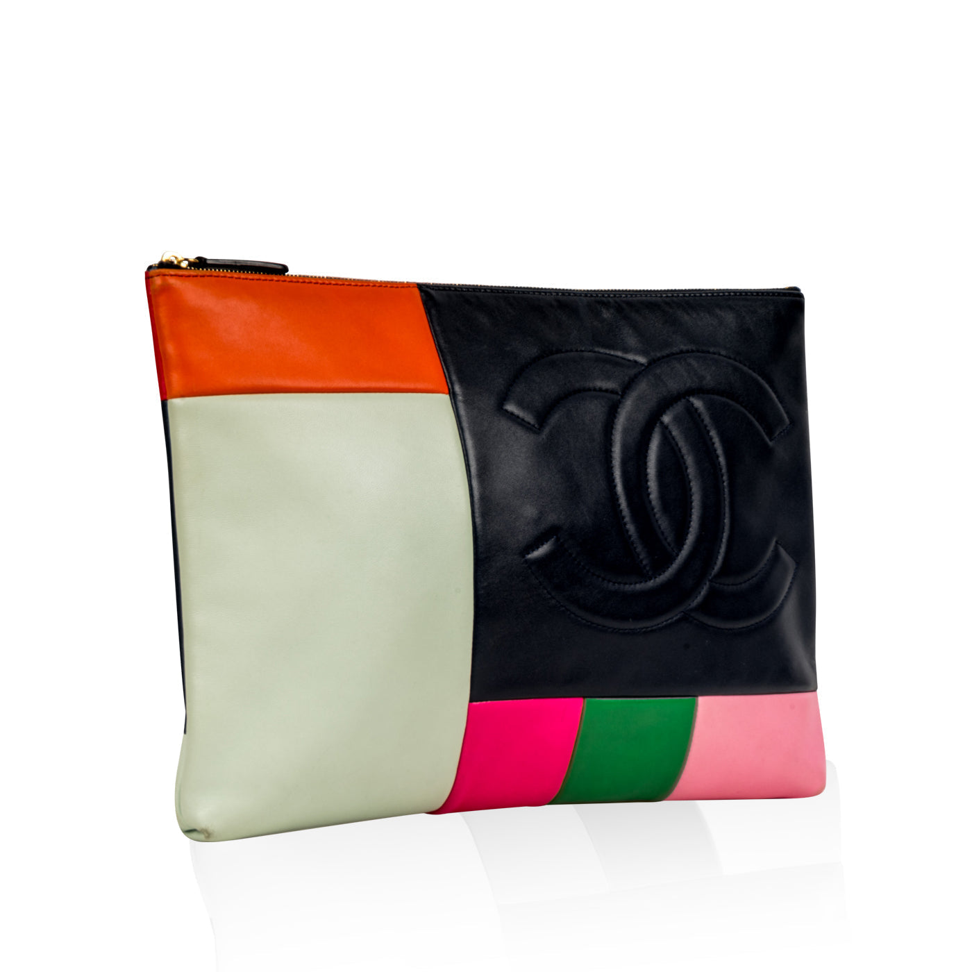 Chanel Luxury Lambskin Black Clutch Style 5