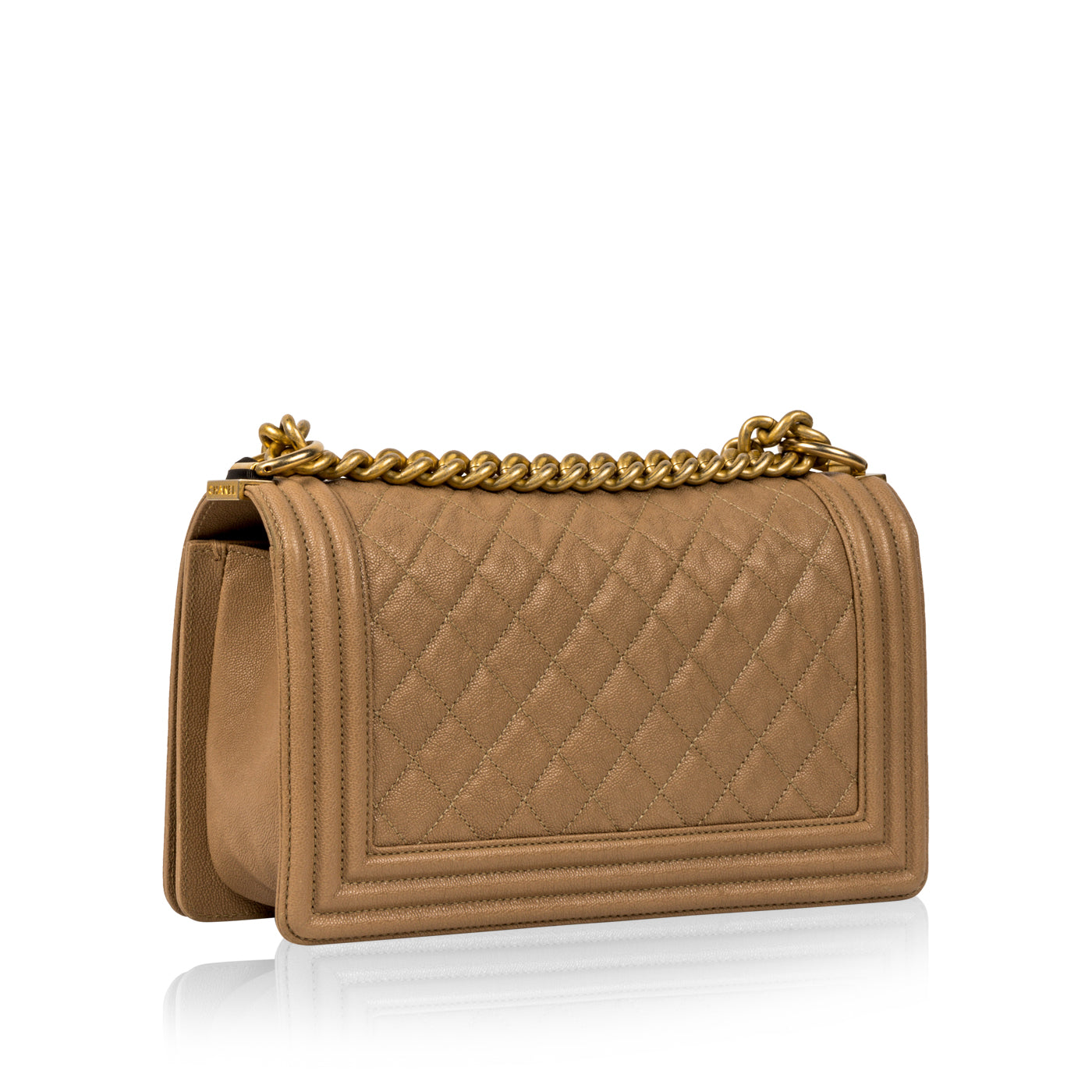 Chanel Boy Bag Caviar Black Shoulder Bag Style 13