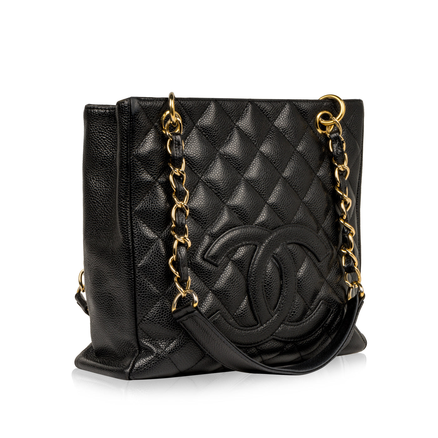Chanel Timeless Caviar Black Tote Bag Style 53