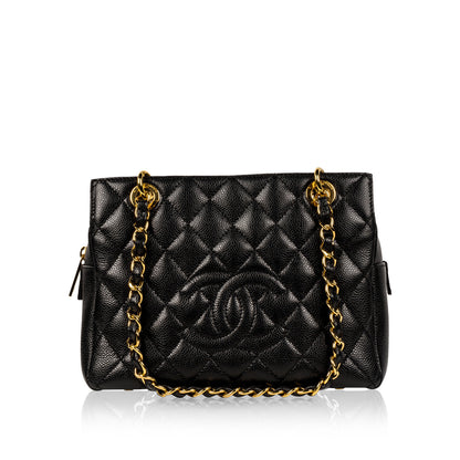 Chanel Timeless Caviar Black Tote Bag Style 52