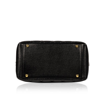 Chanel Timeless Caviar Black Tote Bag Style 52