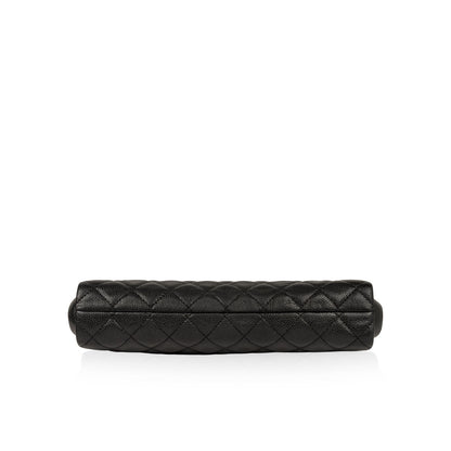 Chanel Timeless Caviar Black Clutch Caviar