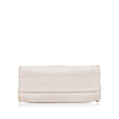Chanel Cambon Tweed Silver Tote Bag Style 6
