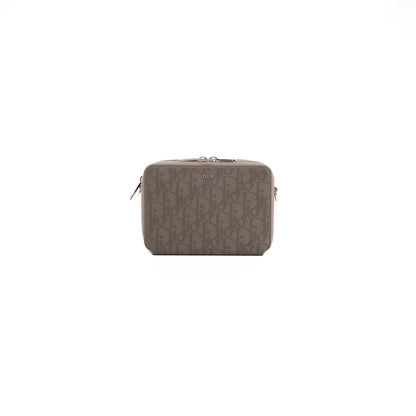 Christian Dior 2020 Oblique Galaxy Leather Messenger Pouch