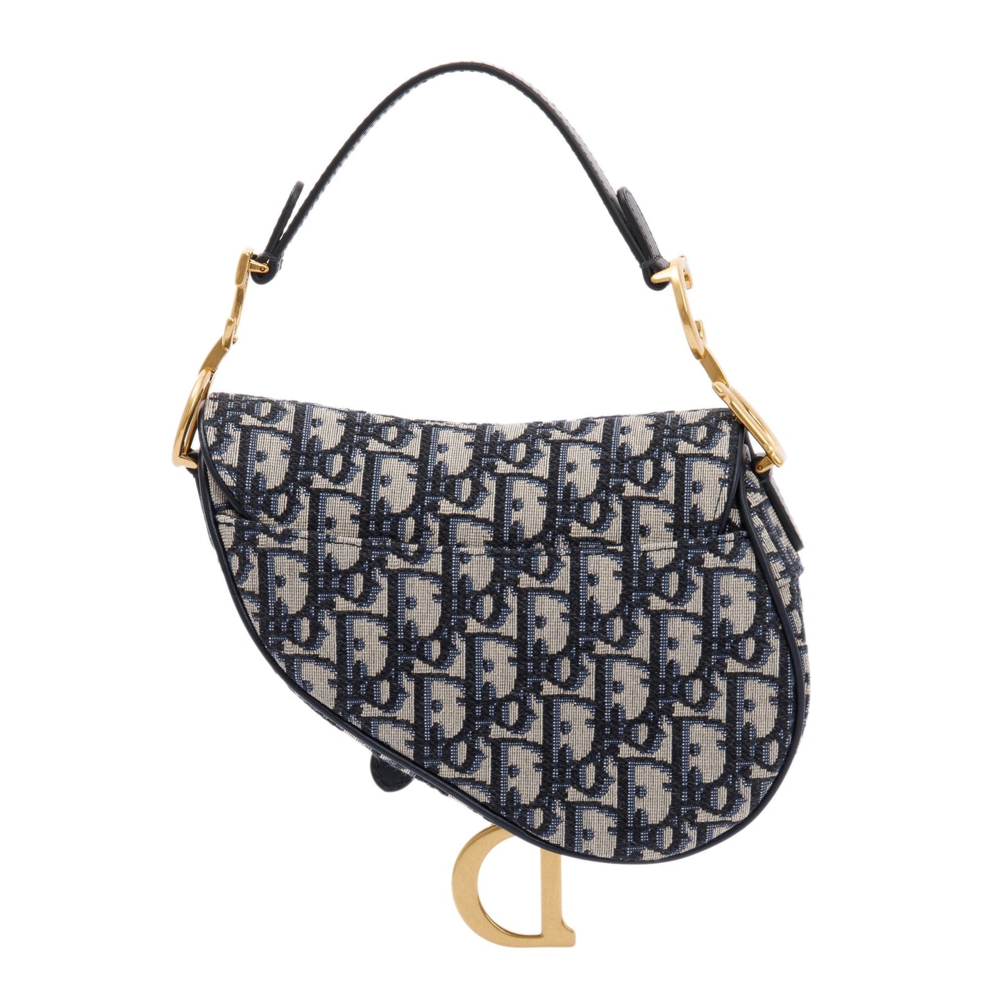 Christian Dior 2020 Oblique Mini Saddle Bag