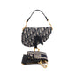Christian Dior 2020 Oblique Mini Saddle Bag