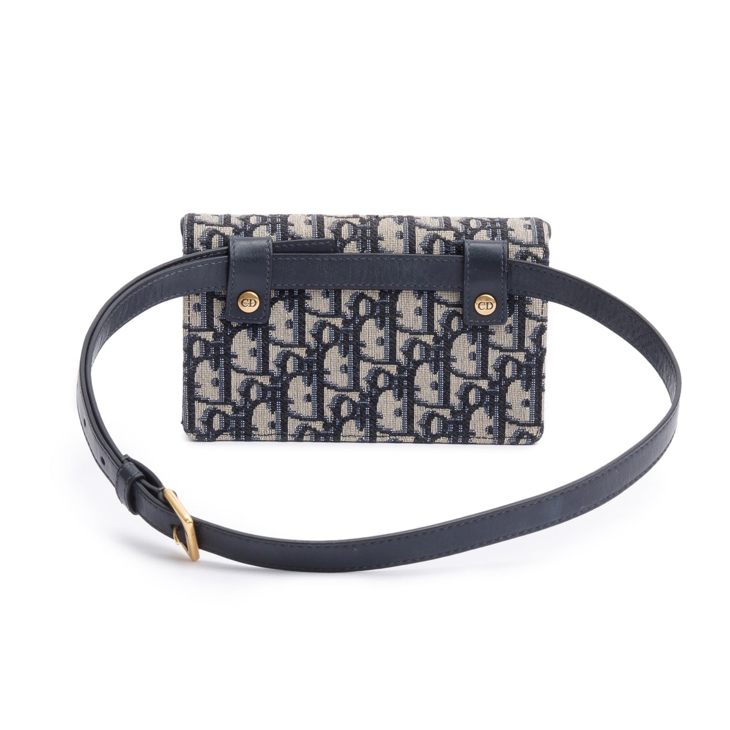 Christian Dior 2020 Oblique Saddle Belt Pouch