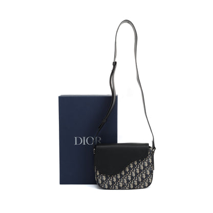 Christian Dior 2021 Oblique Mini Saddle Messenger Bag