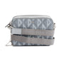 Christian Dior 2022 Grey CD Diamond Coated Canvas Crossbody Pouch