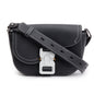 Christian Dior 2023 Black Calfskin Leather Mini Saddle Messenger Bag