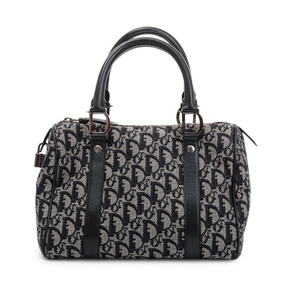 Christian Dior Black Diorissimo Boston Bag