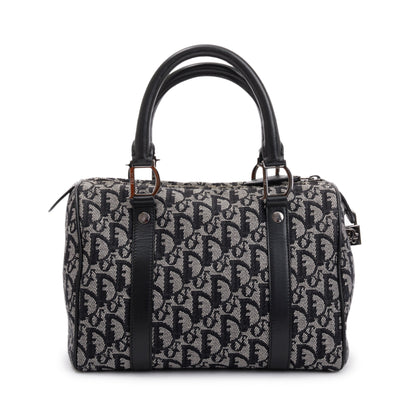 Christian Dior Black Diorissimo Boston Bag