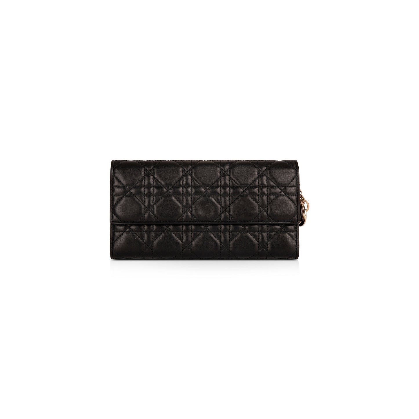 Christian Dior Cannage Croisiere Wallet on Chain