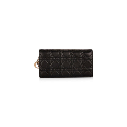 Christian Dior Cannage Croisiere Wallet on Chain