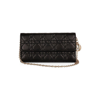 Christian Dior Cannage Croisiere Wallet on Chain