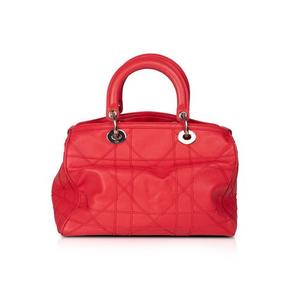 Christian Dior Cannage Granville Polochon Tote