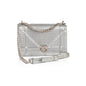 Christian Dior Large Metallic Microcannage Diorama Shoulder Bag