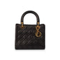 Christian Dior Medium Cannage Lambskin Lady Dior Bag