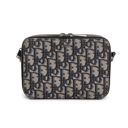 Christian Dior Men Oblique Crossbody Pouch