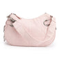 Christian Dior Pink Cannage Lambskin Leather Small D Charm Hobo