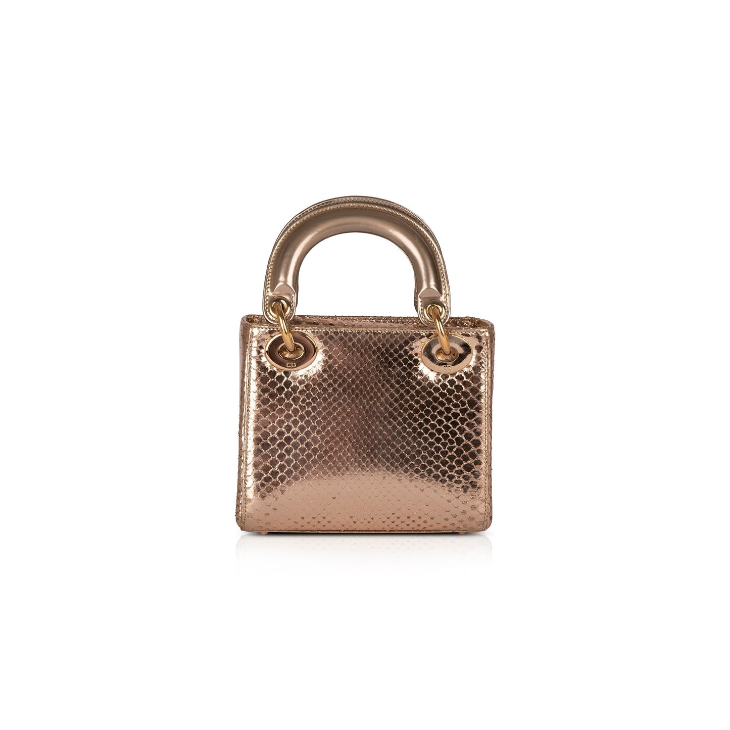 Christian Dior Python Mini Lady Dior Bag