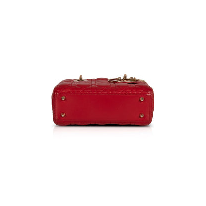 Christian Dior Small My Lady Dior Lucky Badges Bag