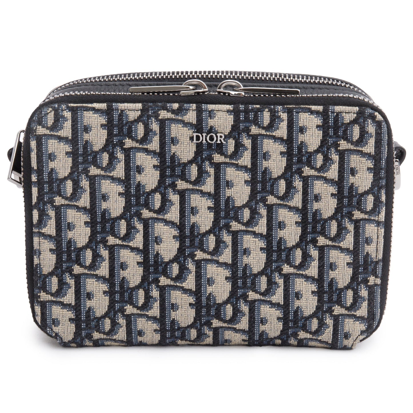 Christion Dior 2024 Oblique Jacquard Zipped Pouch