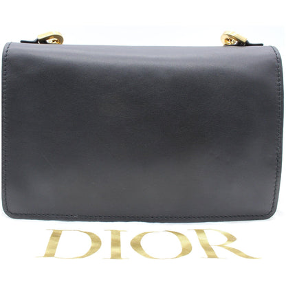 Christian Dior J'Adior Medium Calfskin Leather Flap Shoulder Bag Black - 10% OFF