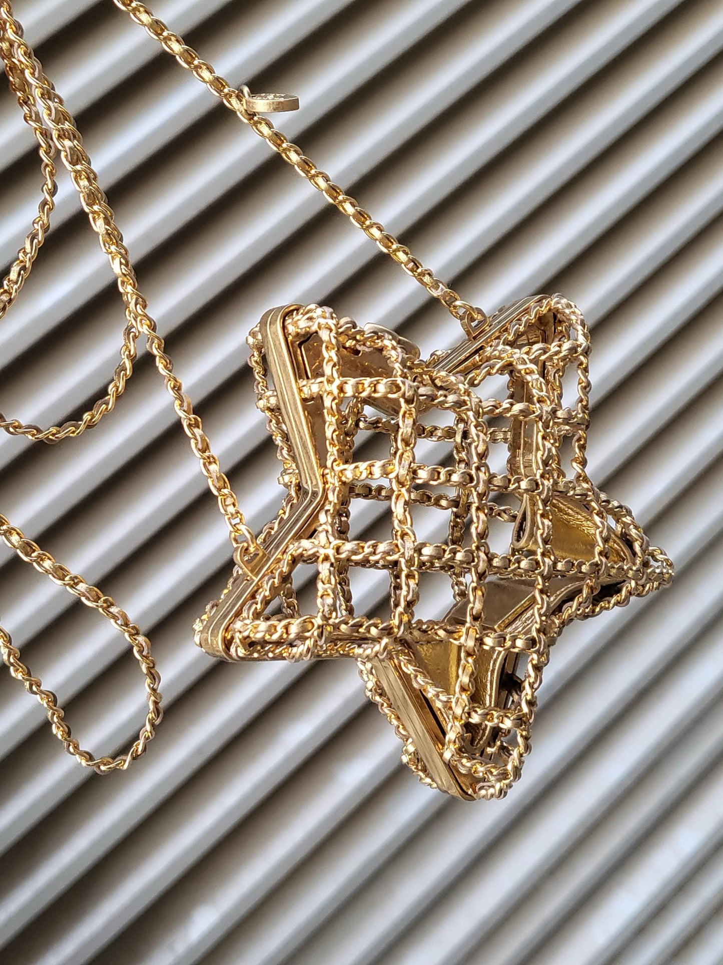 Chanel Luxury Leather Gold Handbag Style 6