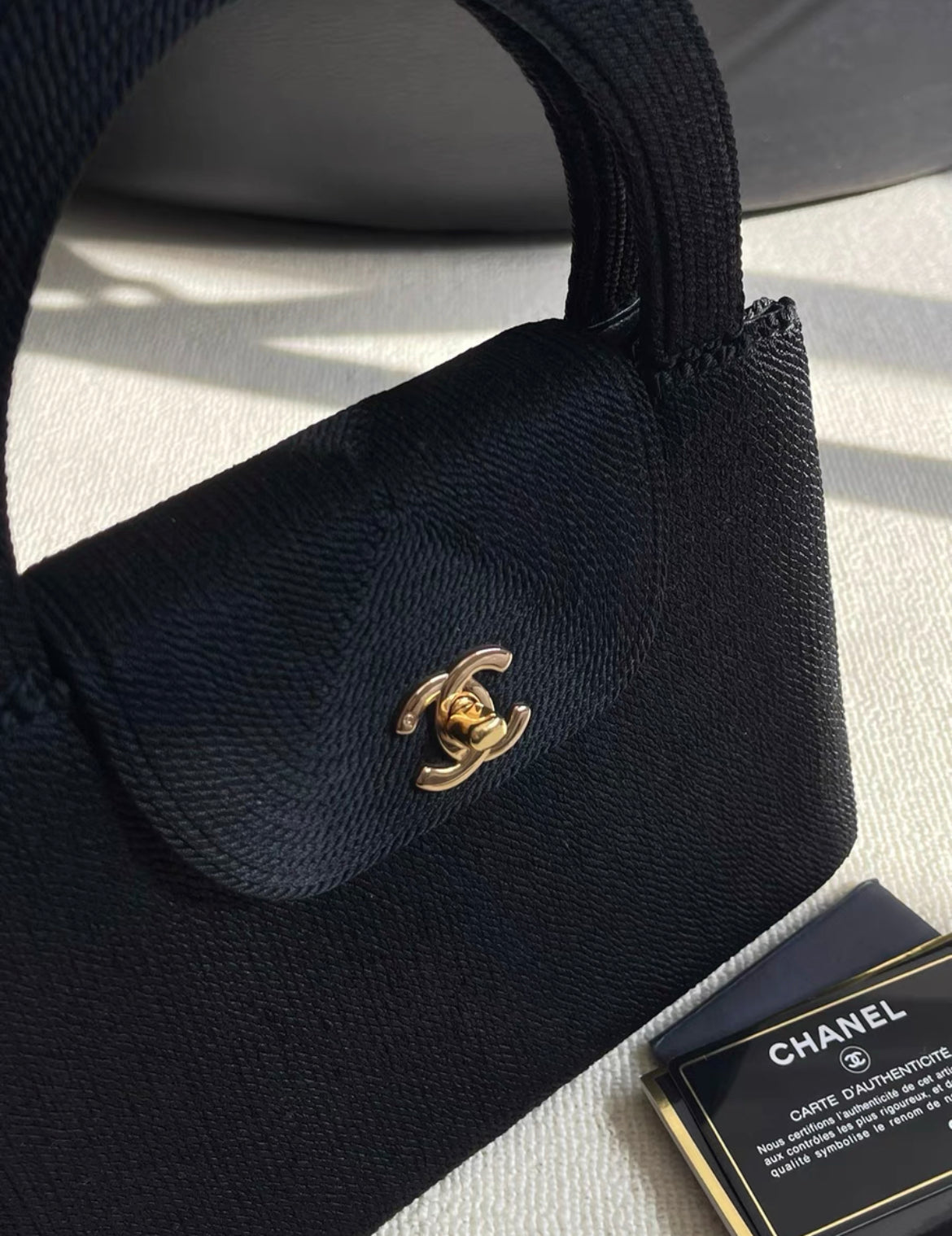 Chanel Kelly Lambskin Gold Shoulder Bag