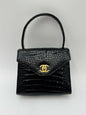 Chanel Exotic Crocodile Top Handle Bag