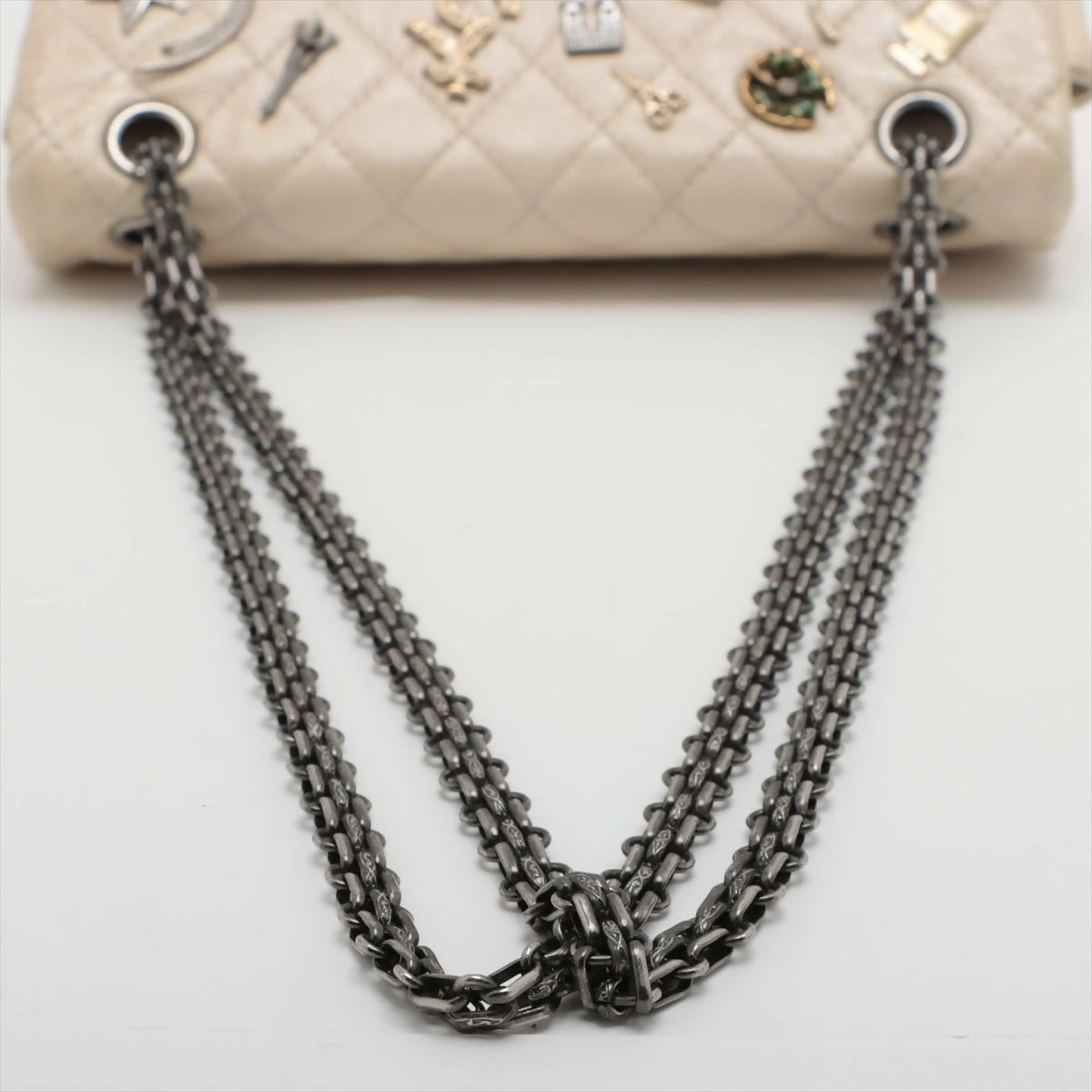 Chanel Quilted Leather Limited Edition Lucky Charm Reissue 2 55 Classic Flap Bag