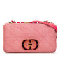 Dior Caro Cannage Pink Shoulder Bag
