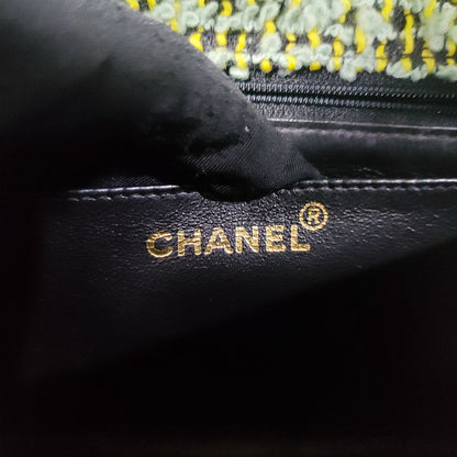 Chanel Classic Flap Tweed Shoulder Bag