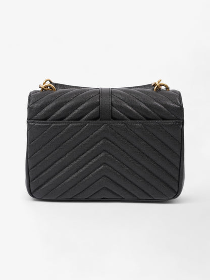 Saint Laurent College Leather Black Shoulder Bag Style 5