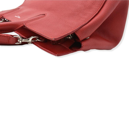 Saint Laurent Leather Red Handbag Style 35