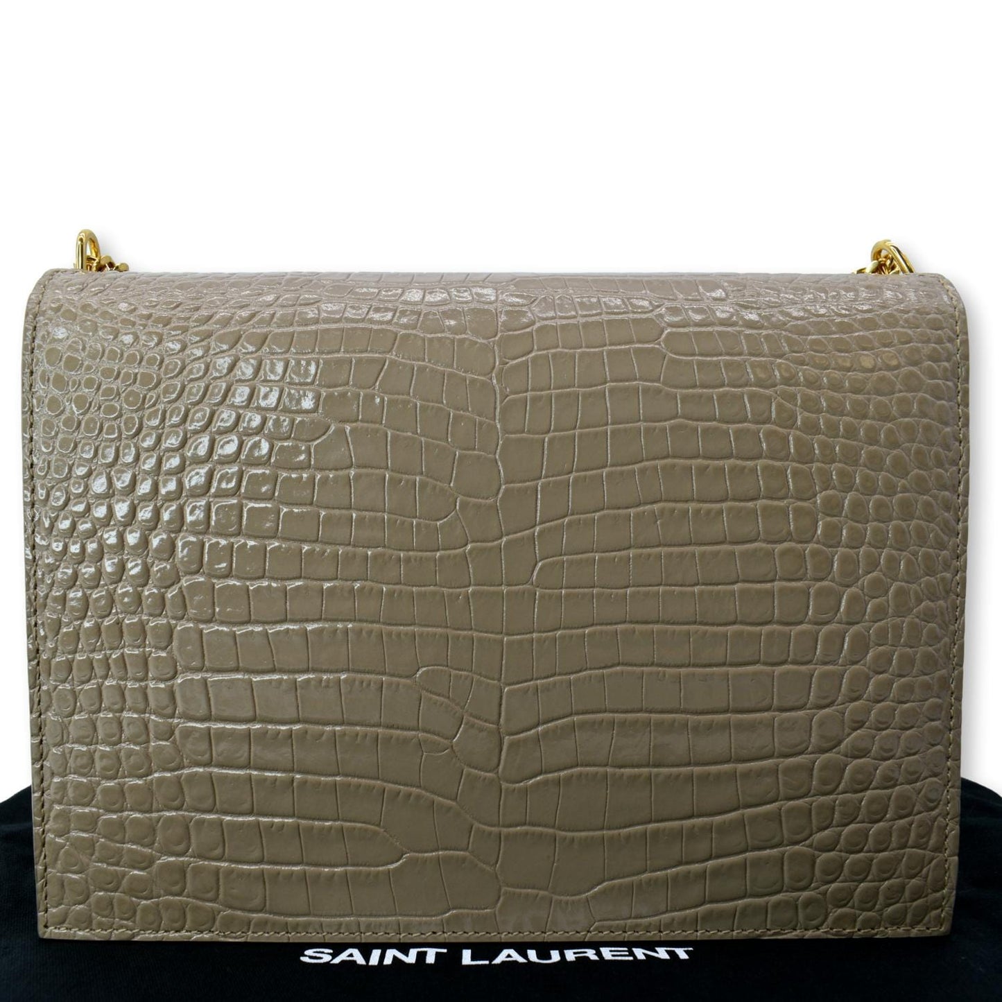 Saint Laurent Cassandra Beige Shoulder Bag
